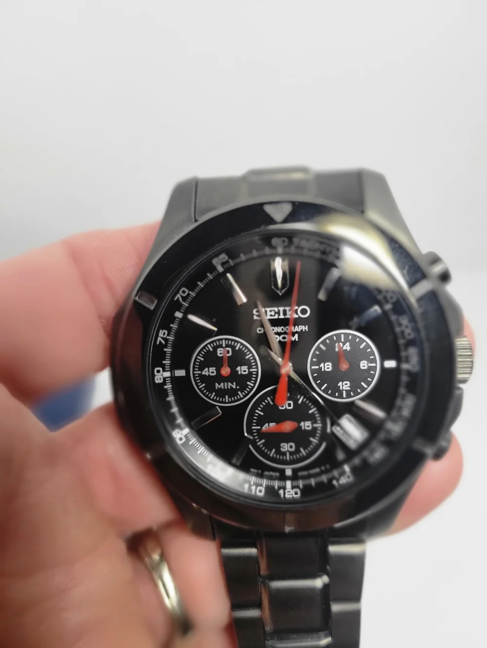 Seiko Analog Quartz Watch Cal. 6T63 1/5 Chronograph